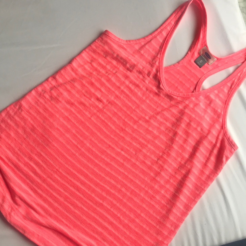 Hot pink tank top
